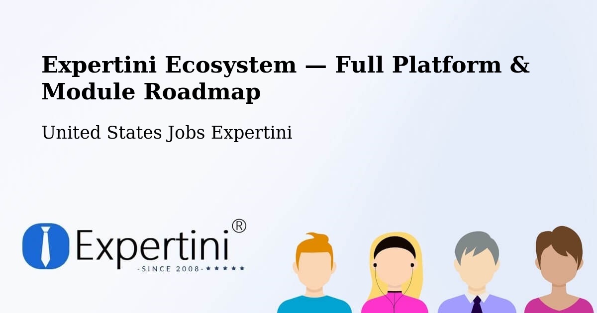 Expertini Ecosystem — Full Platform & Module Roadmap – Americus