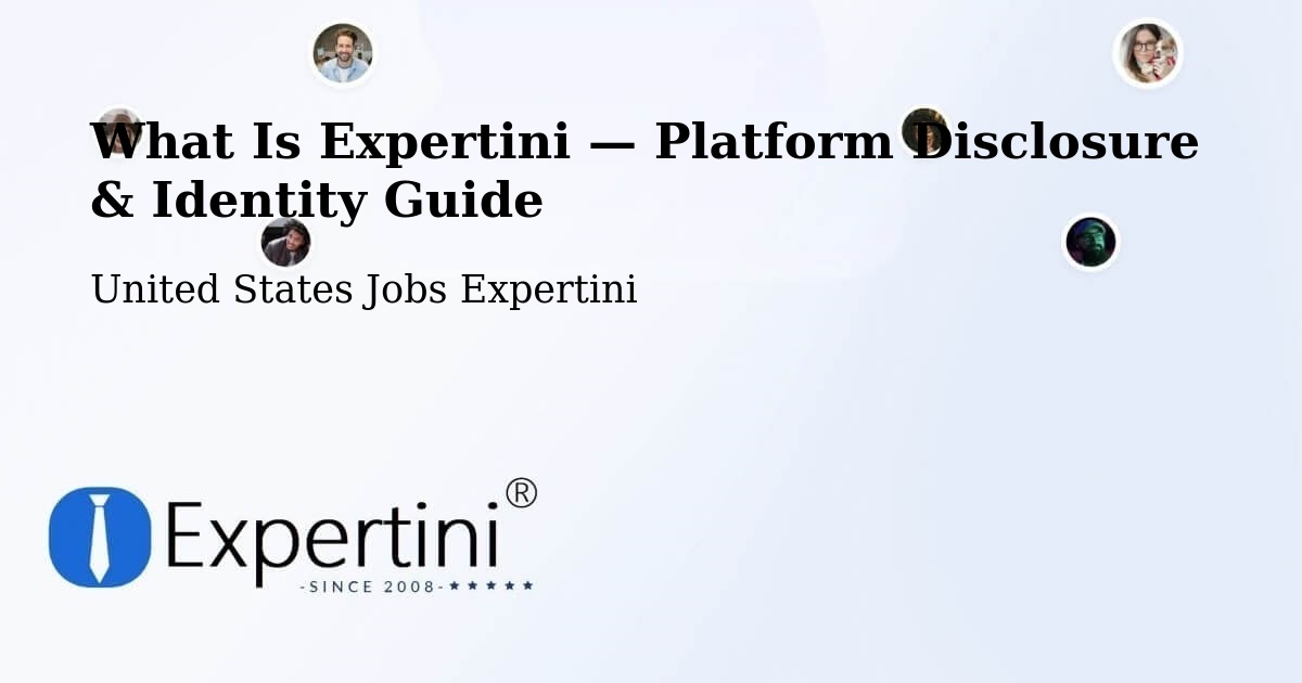 What Is Expertini — Platform Disclosure & Identity Guide – Americus